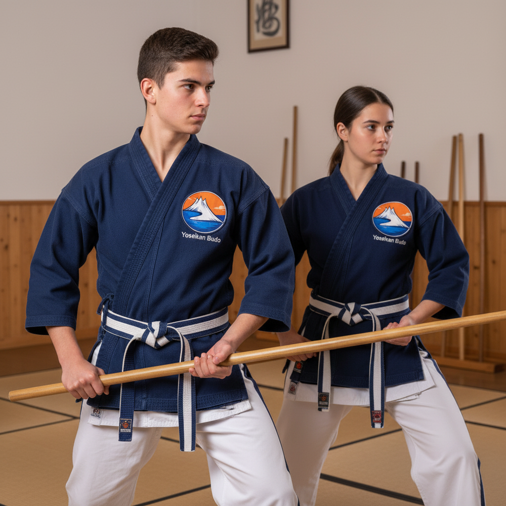 Promotional photo of a class in session for 'Yoseikan…
